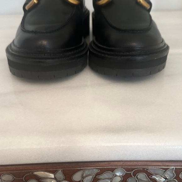 Boden Black Flats with Gold Accent - Picture 9 of 9